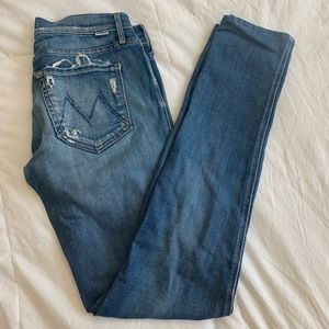 Mother denim jeans the Ponyboy mid rise 27